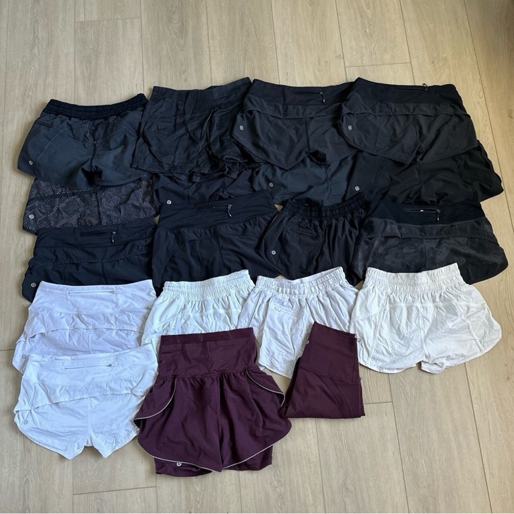Lululemon Shorts Bundle (19) Size 4.